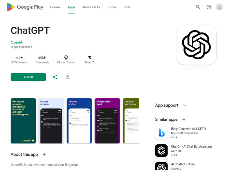 How to Use & Download the ChatGPT mobile app